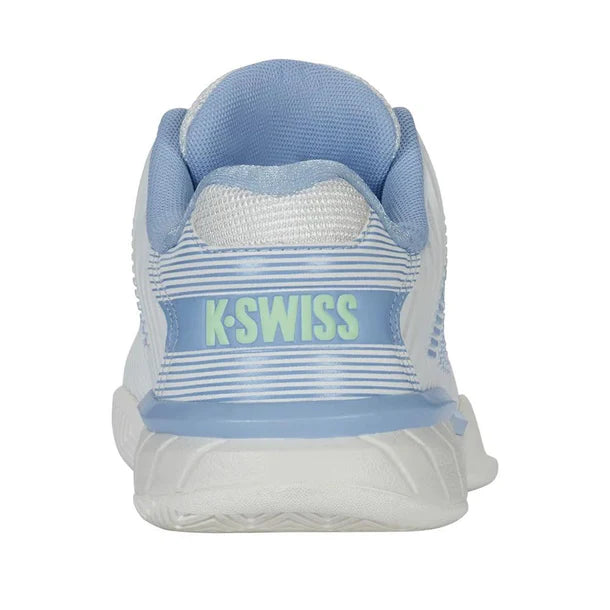 Kids`s Hypercourt Express 2 Tennis Shoes Lucent White and Dutch Canal