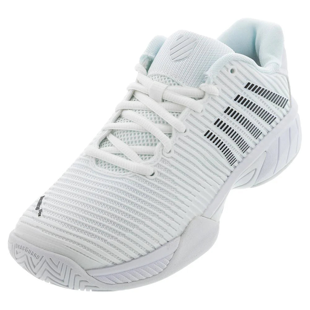 KSwiss Hypercourt Express 2 Junior tennis shoes White/Black
