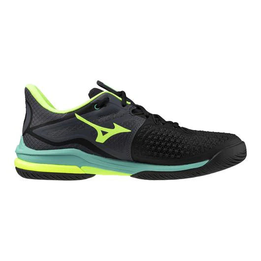 Mizuno Wave Exceed Tour 6 AC Black/Lime Men's Shoes