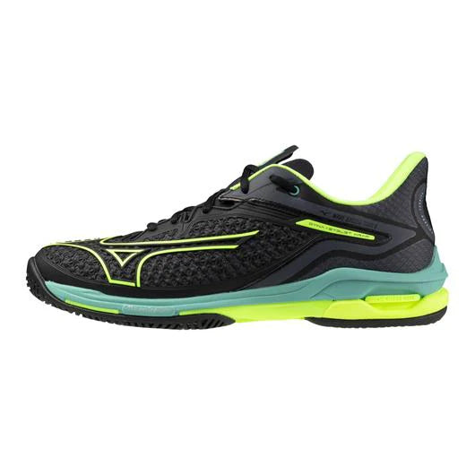 Mizuno Wave Exceed Tour 6 AC Black/Lime Men's Shoes