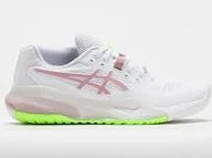 Asics Gel Resolution X Women's Tennis Shoes  White/Morganite