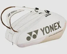 Yonex Pro Racquet 9 Pack Bag Sand Beige