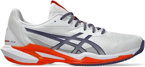 Asics Men's Solution Speed FF 3 White/Greyish Purple